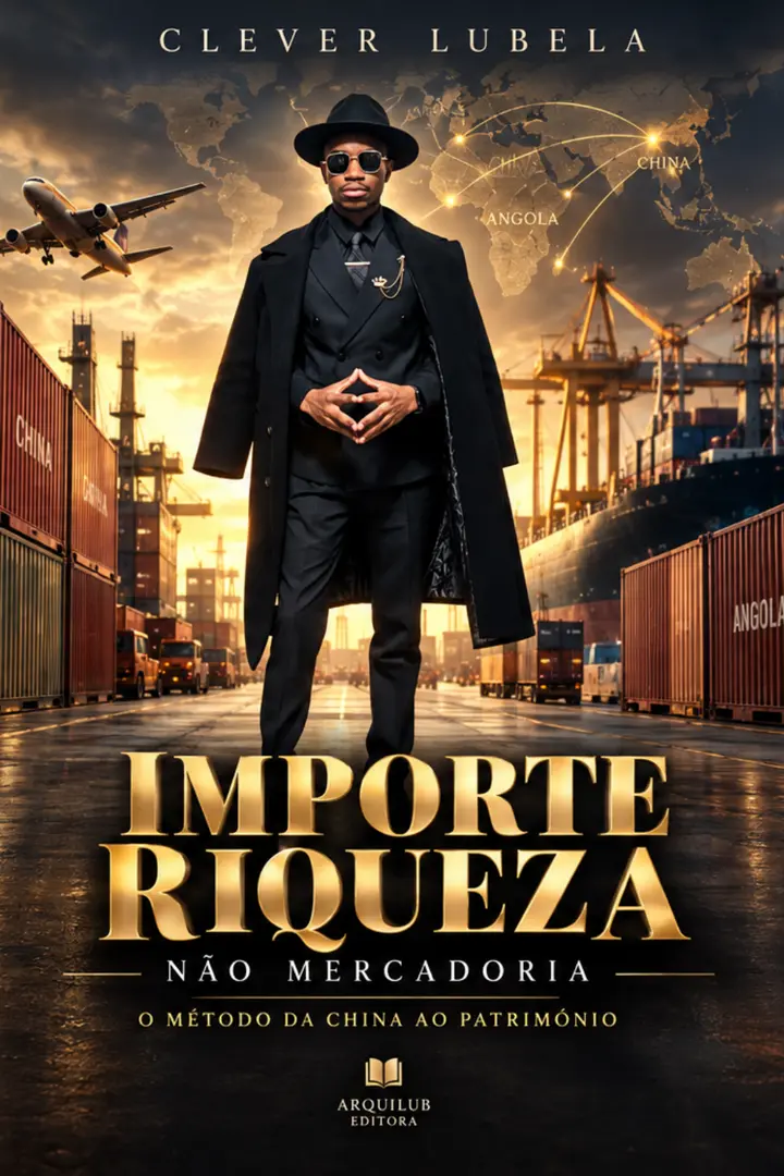 Capa do livro Importe Riqueza, Não Mercadoria, de Clever Lubela